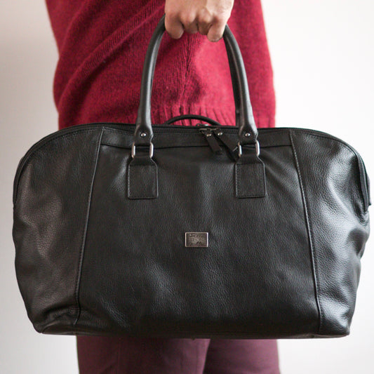 Nerone Leather Duffle Bag Linea PelleCONTROpelle