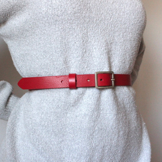 Anita women's leather belt LeatherAGAINSTleather