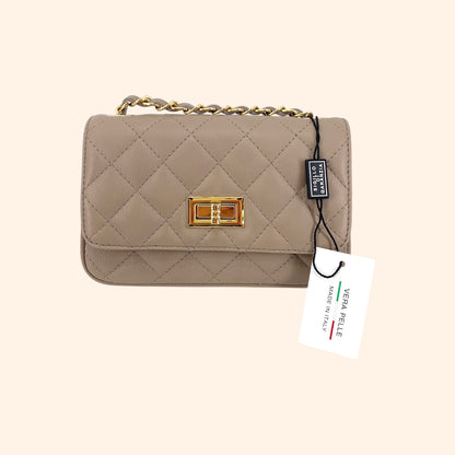 Chantal borsa in pelle matelassè