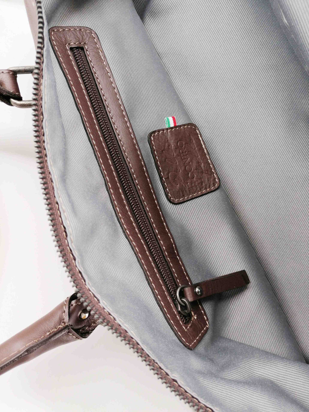 Bolso deportivo Nerone piel Línea PelleCONTROpelle